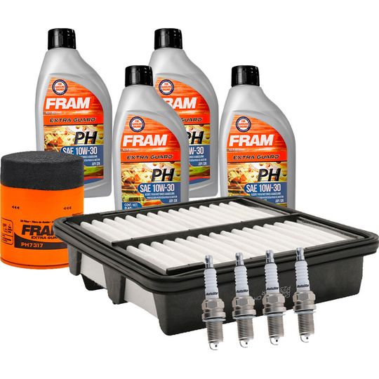 fram-autolite-kit-de-afinacion-con-aceite-10w30-mineral-bujias-cobre-y-2-filtros-10-piezas-honda-fit-2009-2014-fit-l4-1-5l-0