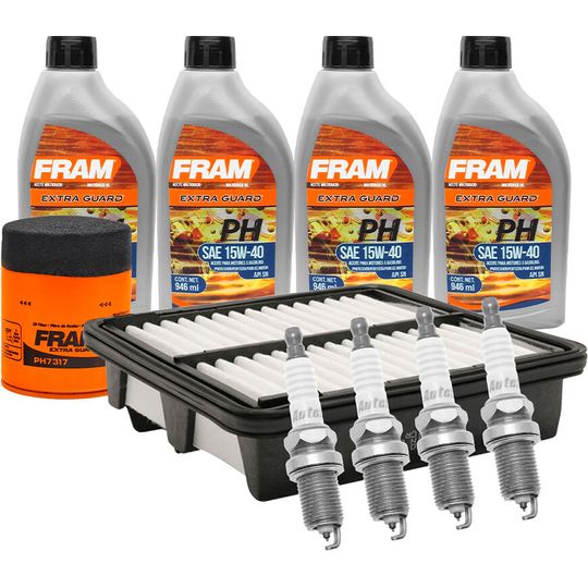 fram-autolite-kit-de-afinacion-con-aceite-15w40-mineral-bujias-iridio-y-2-filtros-10-piezas-honda-city-2010-2014-city-l4-1-5l-0