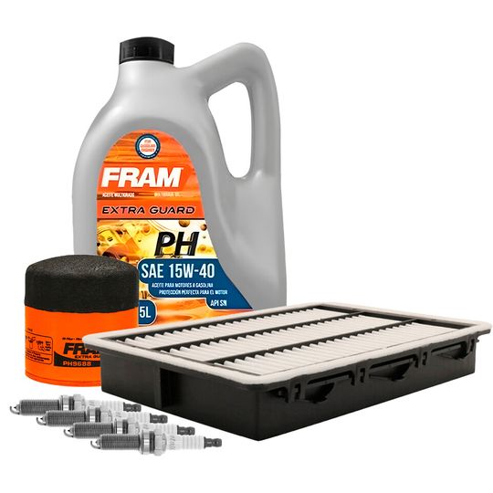 fram-autolite-kit-de-afinacion-con-aceite-15w40-mineral-bujias-iridio-y-2-filtros-7-piezas-kia-sportage-2017-2020-sportage-l4-2-4l-l4-2-0l-0