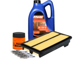 Kit De Afinación Con Aceite 20W50 Mineral, Bujías Cobre Y 2 Filtros (7 Piezas)
