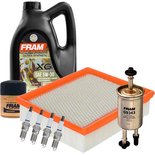 fram-autolite-kit-de-afinacion-con-aceite-5w30-sintetico-bujias-cobre-y-3-filtros-8-piezas-ford-ranger-2004-ranger-l4-2-3l-0
