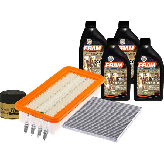 fram-autolite-kit-de-afinacion-con-aceite-5w30-sintetico-bujias-cobre-y-3-filtros-11-piezas-kia-rio-2006-2008-rio-l4-1-6l-0
