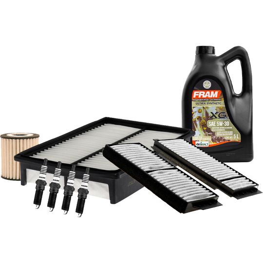 fram-autolite-kit-de-afinacion-con-aceite-5w30-sintetico-bujias-platino-y-3-filtros-8-piezas-mazda-5-2008-2010-5-l4-2-3l-0