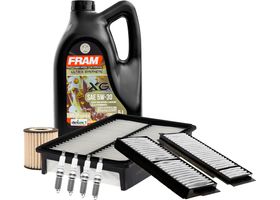 Kit De Afinación Con Aceite 5W30 Sintético, Bujías Iridio Y 3 Filtros (8 Piezas)