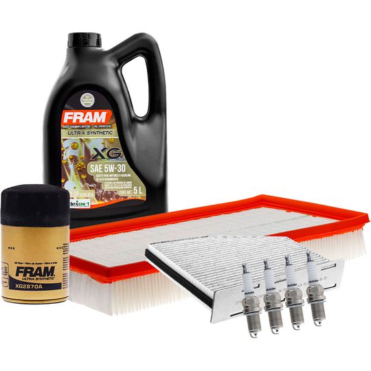 fram-autolite-kit-de-afinacion-con-aceite-5w30-sintetico-bujias-platino-y-3-filtros-8-piezas-volkswagen-golf-2007-2010-golf-city-l4-2-0l-0