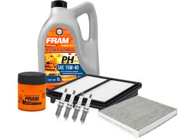 Kit De Afinación Con Aceite 15W40 Mineral, Bujías Iridio Y 3 Filtros (8 Piezas)