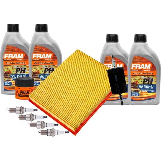 fram-autolite-kit-de-afinacion-con-aceite-15w40-mineral-bujias-cobre-y-3-filtros-11-piezas-chevrolet-chevy-1994-2012-chevy-l4-1-6l-0