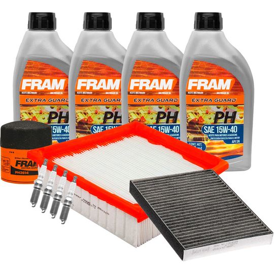 fram-autolite-kit-de-afinacion-con-aceite-15w40-mineral-bujias-iridio-y-3-filtros-11-piezas-ford-figo-2016-2018-figo-l4-1-5l-0 fram-autolite-kit-de-afinacion-con-aceite-15w40-mineral-bujias-iridio-y-3-filtros-11-piezas-ford-figo-2016-2018-figo-l4-1-5l-0