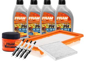 Kit De Afinación Con Aceite 15W40 Mineral, Bujías Iridio Y 3 Filtros (11 Piezas)