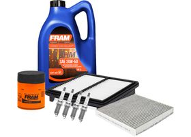Kit De Afinación Con Aceite 20W50 Mineral, Bujías Iridio Y 3 Filtros (8 Piezas)