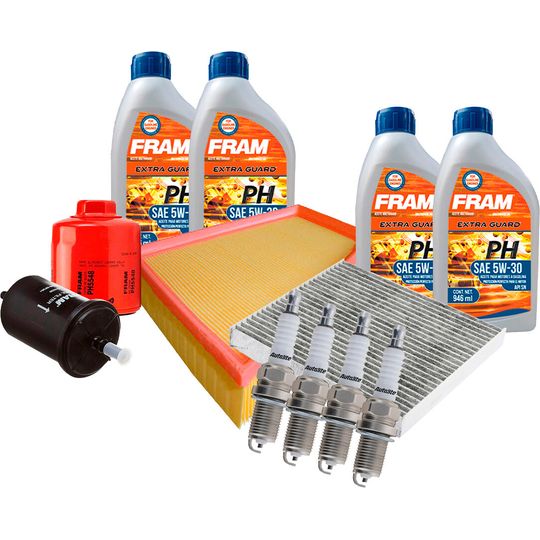 fram-autolite-kit-de-afinacion-con-aceite-5w30-mineral-bujias-cobre-y-4-filtros-12-piezas-volkswagen-gol-2010-2019-gol-l4-1-6l-0