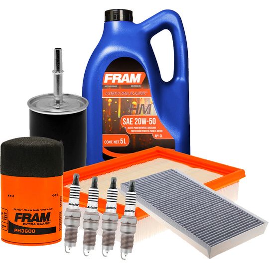 fram-autolite-kit-de-afinacion-con-aceite-20w50-mineral-bujias-iridio-y-4-filtros-9-piezas-ford-focus-2000-2004-focus-l4-2-0l-l4-2-3l-0