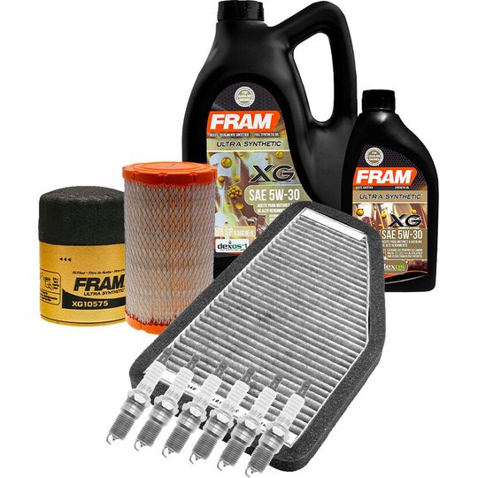 fram-autolite-kit-de-afinacion-con-aceite-5w30-sintetico-bujias-iridio-y-3-filtros-11-piezas-mercury-mariner-2009-2011-mariner-v6-3-0l-0