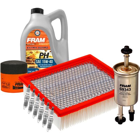 fram-autolite-kit-de-afinacion-con-aceite-15w40-mineral-bujias-iridio-y-3-filtros-10-piezas-ford-ranger-2006-2008-ranger-v6-4-0l-v6-3-0l-0