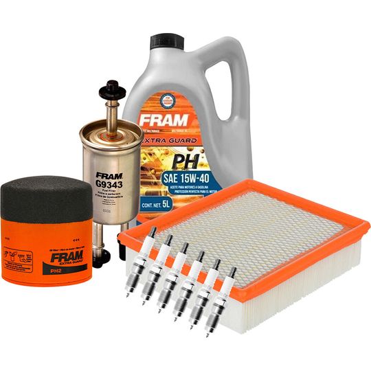 fram-autolite-kit-de-afinacion-con-aceite-15w40-mineral-bujias-iridio-y-3-filtros-10-piezas-ford-ranger-2009-2011-ranger-v6-4-0l-0