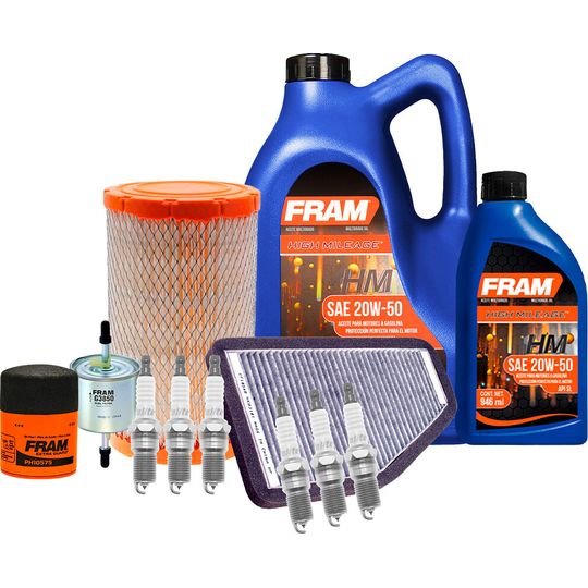 fram-autolite-kit-de-afinacion-con-aceite-20w50-mineral-bujias-iridio-y-4-filtros-12-piezas-mercury-mariner-2009-2011-mariner-v6-3-0l-0