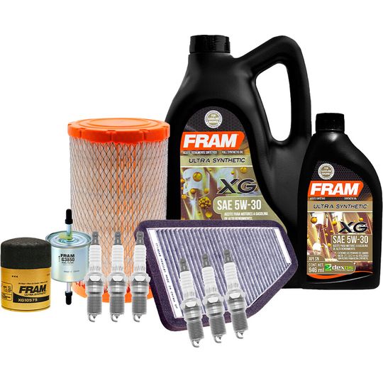 fram-autolite-kit-de-afinacion-con-aceite-5w30-sintetico-bujias-iridio-y-4-filtros-12-piezas-mercury-mariner-2009-2011-mariner-v6-3-0l-0