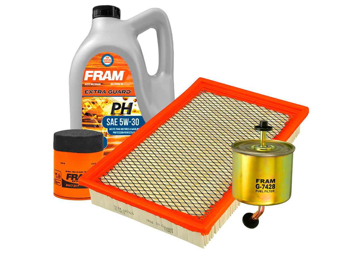 Kit De Aceite Mineral 5W30, Filtro De Aire, Filtro De Aceite Y Filtro De Combustible (4 Piezas)
