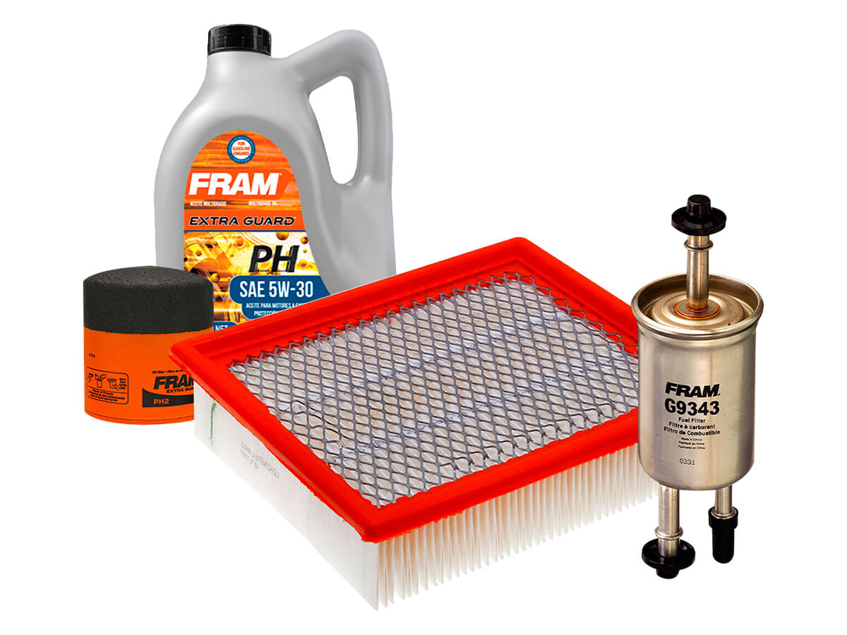 Kit De Aceite Mineral 5W30, Filtro De Aire, Filtro De Aceite Y Filtro De Combustible (4 Piezas)