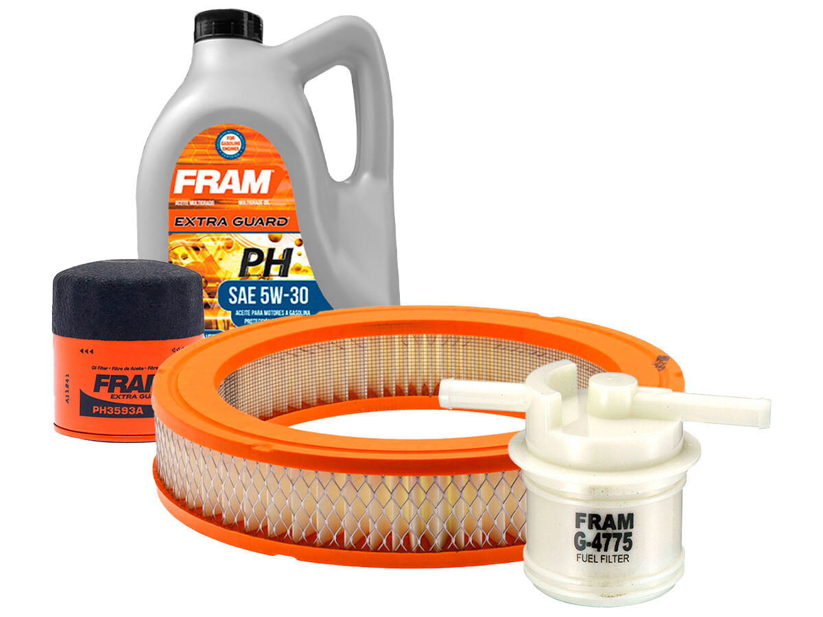 Kit De Aceite Mineral 5W30, Filtro De Aire, Filtro De Aceite Y Filtro De Combustible (4 Piezas)