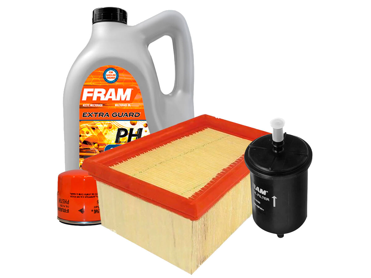 Kit De Aceite Mineral 5W30, Filtro De Aire, Filtro De Aceite Y Filtro De Combustible (4 Piezas)
