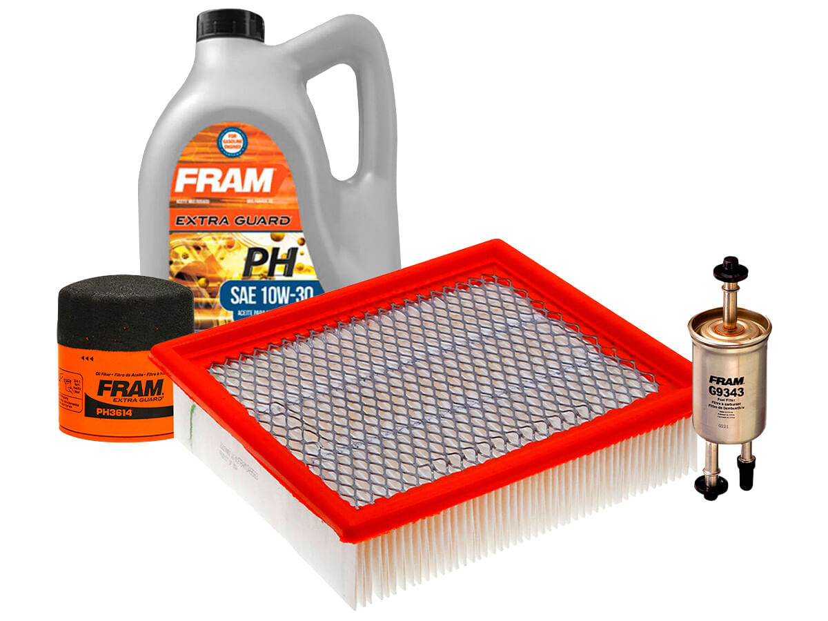 Kit De Aceite Mineral 10W30, Filtro De Aire, Filtro De Aceite Y Filtro De Combustible (4 Piezas)
