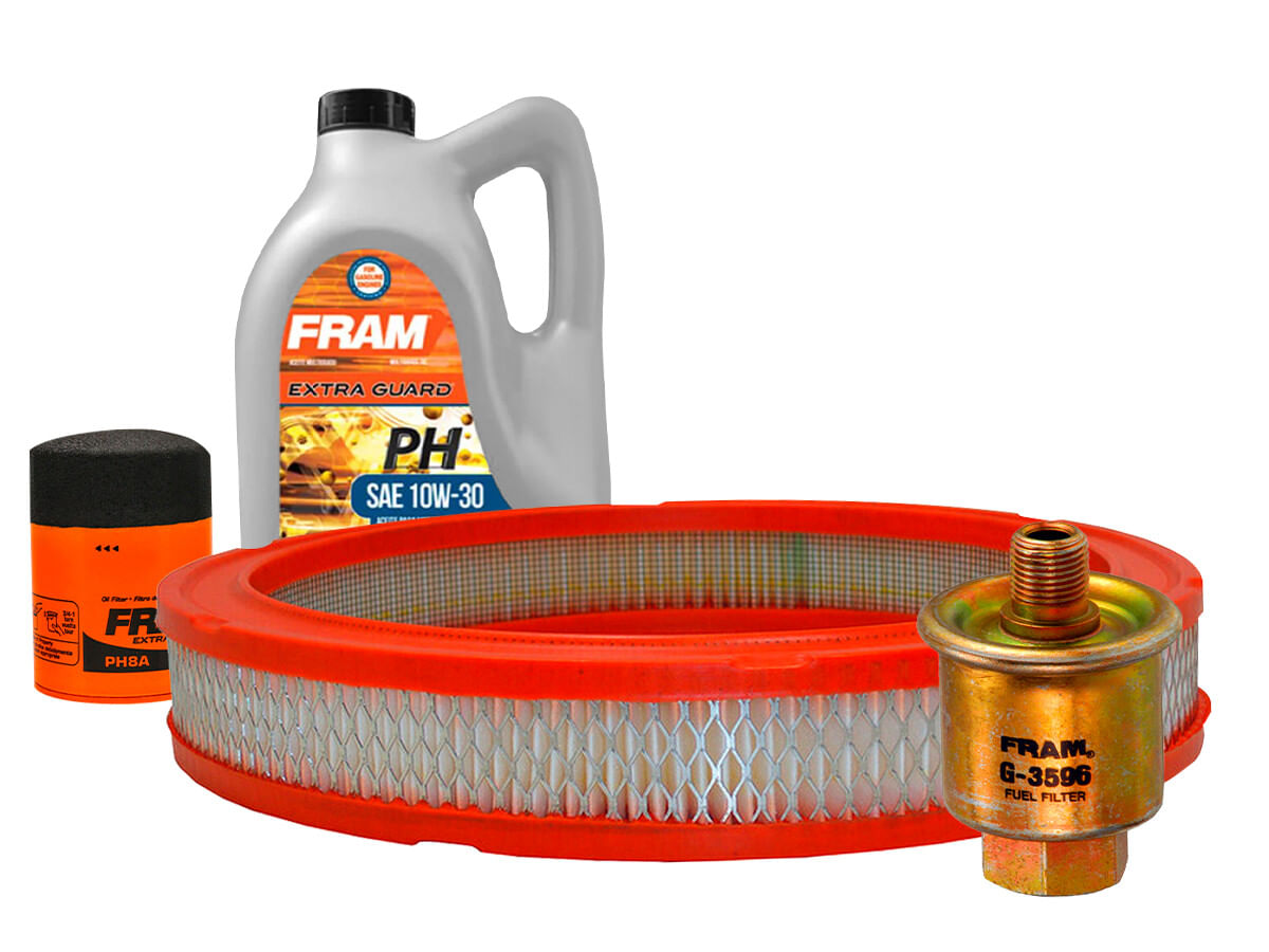 Kit De Aceite Mineral 10W30, Filtro De Aire, Filtro De Aceite Y Filtro De Combustible (4 Piezas)