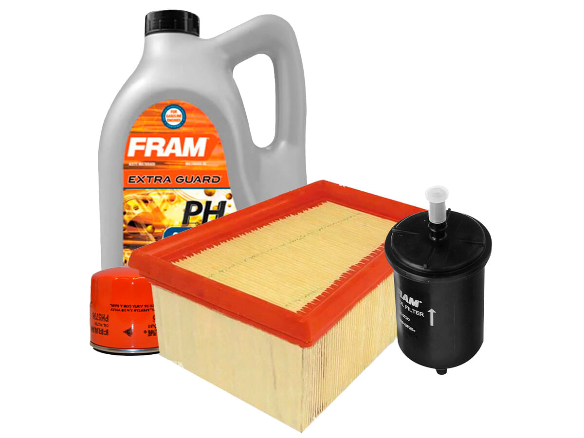 Kit De Aceite Mineral 10W30, Filtro De Aire, Filtro De Aceite Y Filtro De Combustible (4 Piezas)