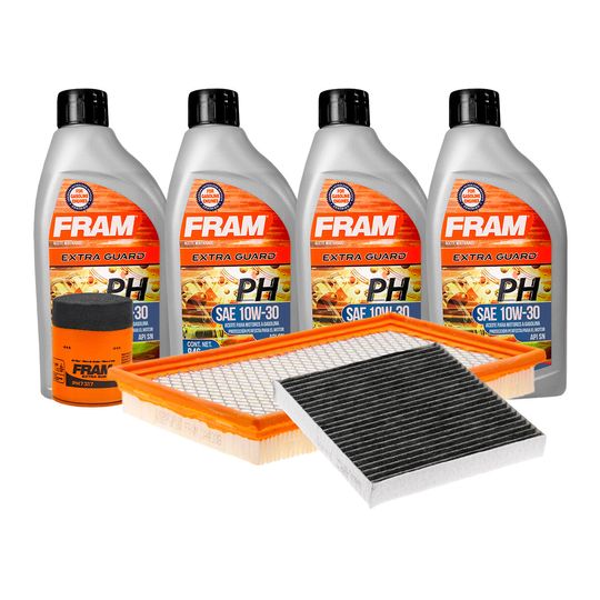 fram-kit-de-aceite-mineral-10w30-filtro-de-aire-filtro-de-aceite-y-filtro-de-cabina-7-piezas-nissan-altima-2002-2003-altima-l4-2-5l-v6-3-5l-0