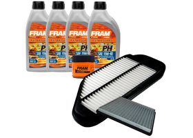 Kit De Aceite Mineral 15W40, Filtro De Aire, Filtro De Aceite Y Filtro De Cabina (7 Piezas)