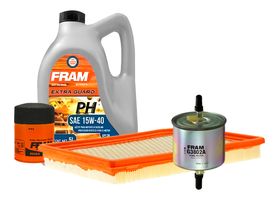 Kit De Aceite Mineral 15W40, Filtro De Aire, Filtro De Aceite Y Filtro De Combustible (4 Piezas)