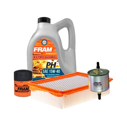 fram-kit-de-aceite-mineral-15w40-filtro-de-aire-filtro-de-aceite-y-filtro-de-combustible-4-piezas-ford-escape-2001-2004-escape-l4-2-0l-v6-3-0l-0