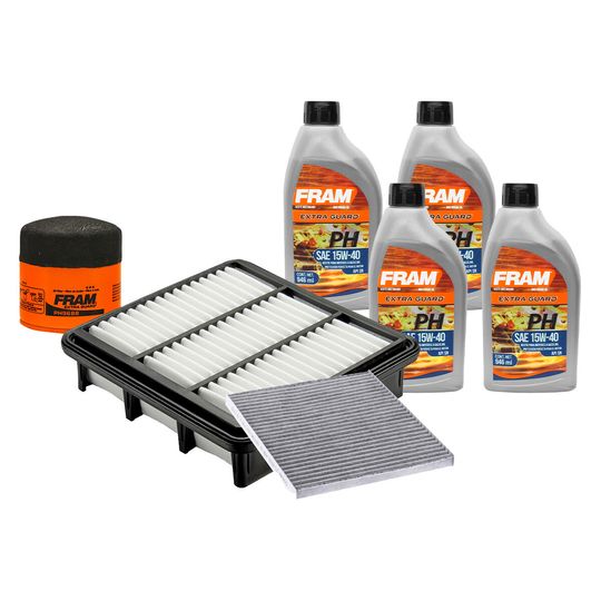fram-kit-de-aceite-mineral-15w40-filtro-de-aire-filtro-de-aceite-y-filtro-de-cabina-7-piezas-kia-forte-2010-2013-forte-l4-2-4l-l4-2-0l-0