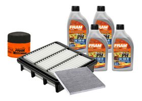 Kit De Aceite Mineral 15W40, Filtro De Aire, Filtro De Aceite Y Filtro De Cabina (7 Piezas)