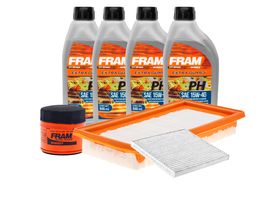 Kit De Aceite Mineral 15W40, Filtro De Aire, Filtro De Aceite Y Filtro De Cabina (7 Piezas)