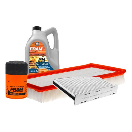 fram-kit-de-aceite-mineral-15w40-filtro-de-aire-filtro-de-aceite-y-filtro-de-cabina-4-piezas-volkswagen-golf-2007-2010-golf-city-l4-2-0l-0