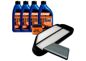 Kit De Aceite Mineral 20W50, Filtro De Aire, Filtro De Aceite Y Filtro De Cabina (7 Piezas)