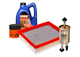 Kit De Aceite Mineral 20W50, Filtro De Aire, Filtro De Aceite Y Filtro De Combustible (4 Piezas)