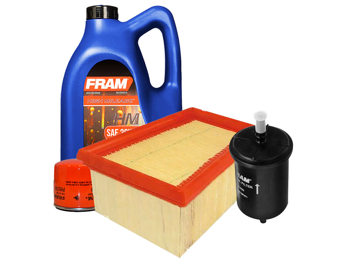 Kit De Aceite Mineral 20W50, Filtro De Aire, Filtro De Aceite Y Filtro De Combustible (4 Piezas)