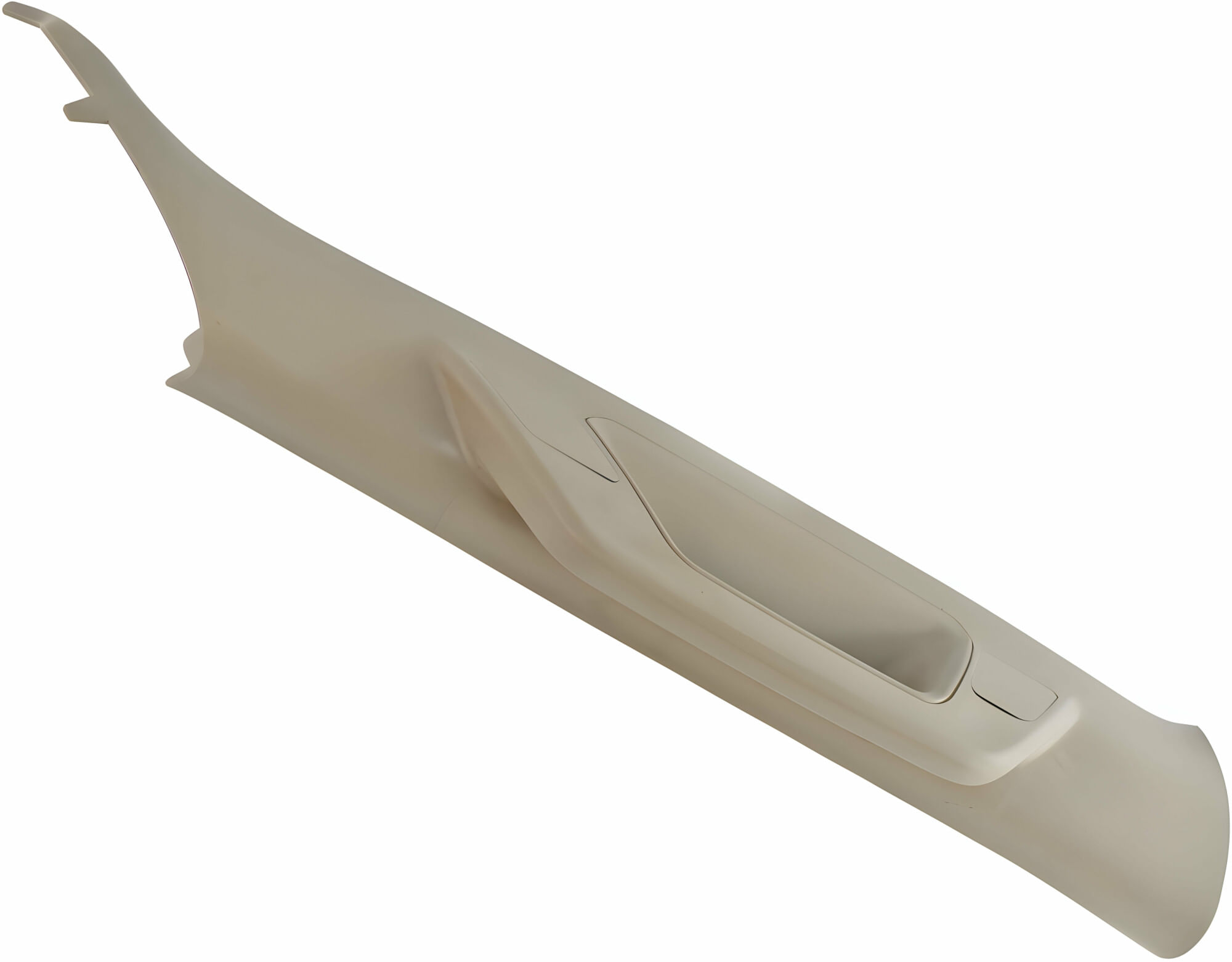 Codera Delantera Beige Plástico Lado Pasajero