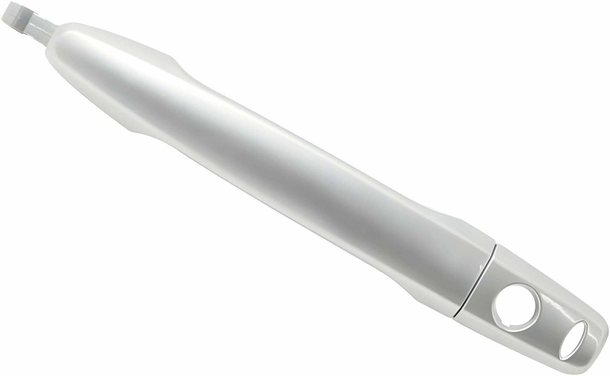 Manija Puerta Exterior Delantera Plata Con Hoyo Para Llave/Con Hoyo Para Sensor Lado Conductor