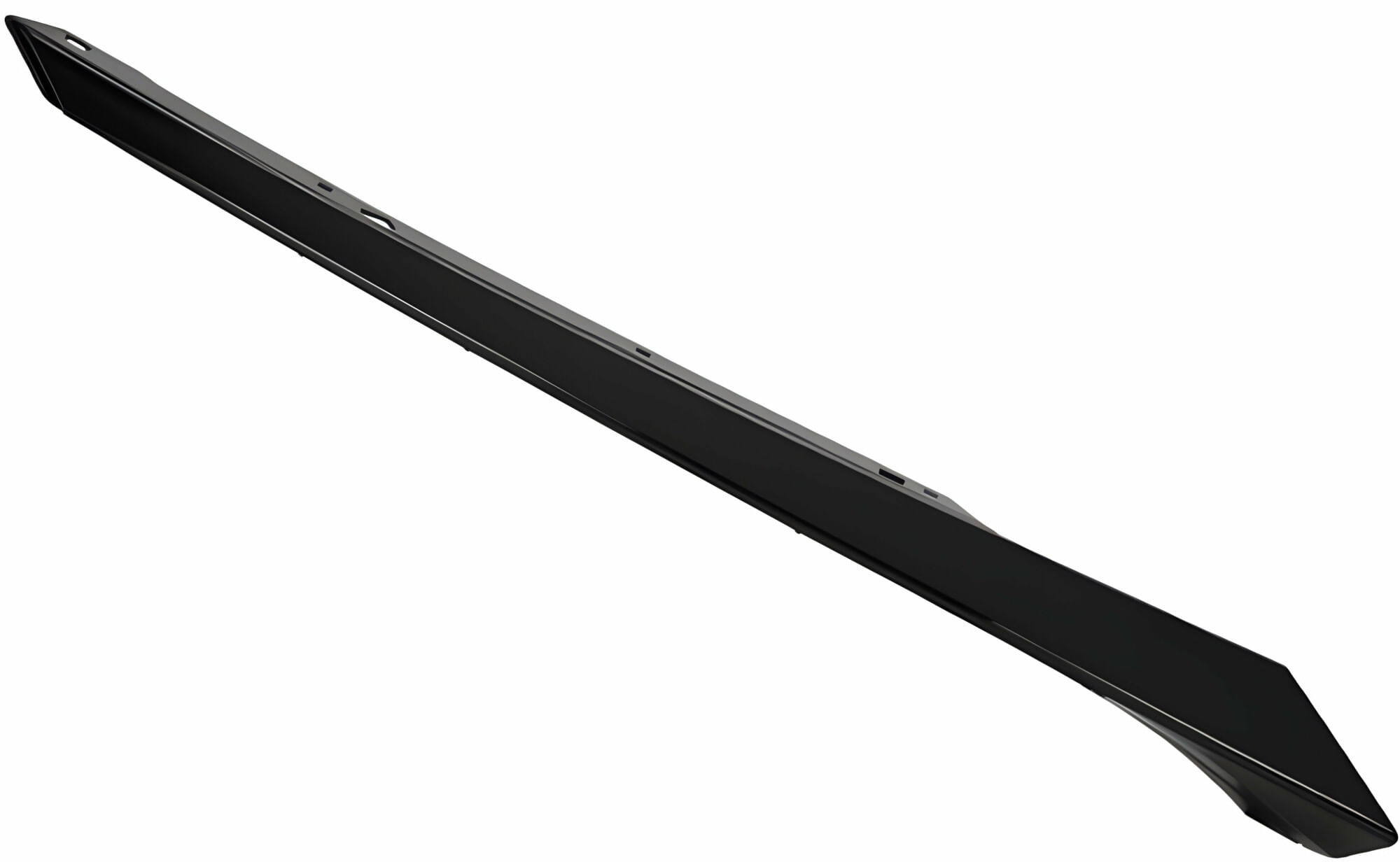 Moldura Para Parrilla Delantera Negra Brillante Lado Pasajero