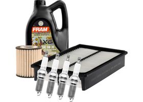Kit De Afinación Con Aceite 5W30 Sintético, Bujías Iridio Y 2 Filtros (7 Piezas)