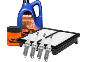 Kit De Afinación Con Aceite 20W50 Mineral, Bujías Iridio Y 2 Filtros (7 Piezas)