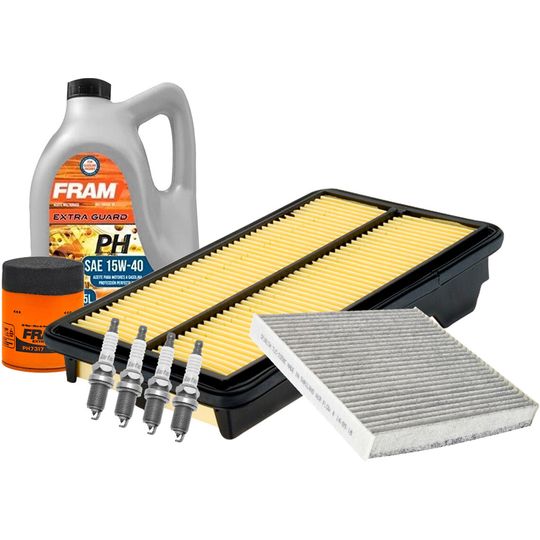 fram-autolite-kit-de-afinacion-con-aceite-15w40-mineral-bujias-iridio-y-3-filtros-8-piezas-honda-civic-2006-2011-civic-l4-1-3l-l4-1-8l-l4-2-0l-0