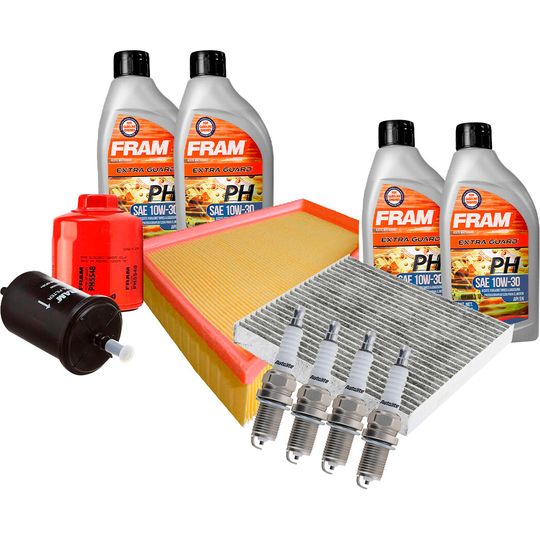 fram-autolite-kit-de-afinacion-con-aceite-10w30-mineral-bujias-platino-y-4-filtros-12-piezas-volkswagen-gol-2010-2019-gol-l4-1-6l-0
