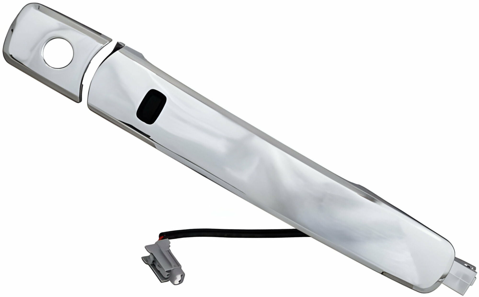 Manija Puerta Exterior Delantera Cromado Con Hoyo Para Llave Con Sensor Lado Conductor