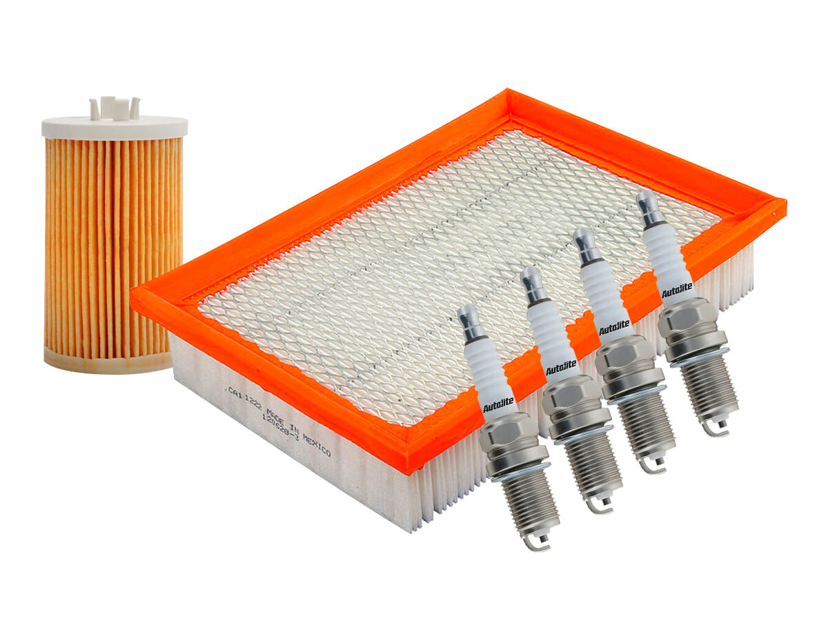 Kit De Bujías Cobre, Filtro De Aire Y Filtro De Aceite (6 Piezas)