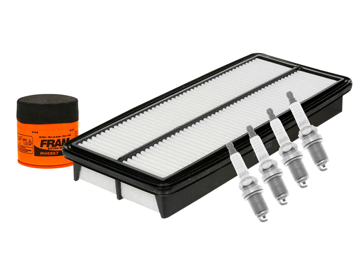 Kit De Bujías Cobre, Filtro De Aire Y Filtro De Aceite (6 Piezas)
