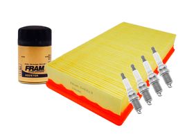 Kit De Bujías Cobre, Filtro De Aire Y Filtro Para Aceite Sintético (6 Piezas)